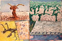 Four sketches from St Emilion