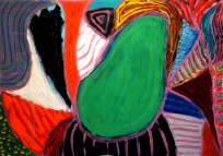 acetate with turquoise field