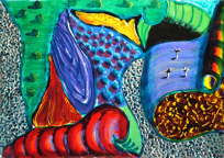 acetate with very big wave